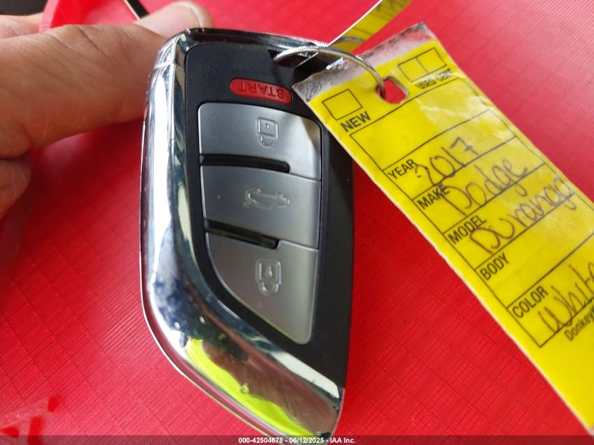 2017 Dodge Durango R/T Awd VIN: 1C4SDJCT5HC861063 Lot: 42504678