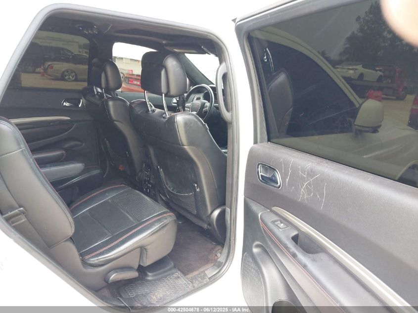 2017 Dodge Durango R/T Awd VIN: 1C4SDJCT5HC861063 Lot: 42504678