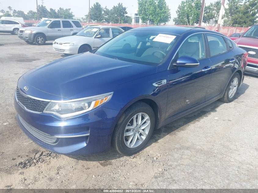 2016 KIA OPTIMA VIN: 5XXGT4L35GG088782