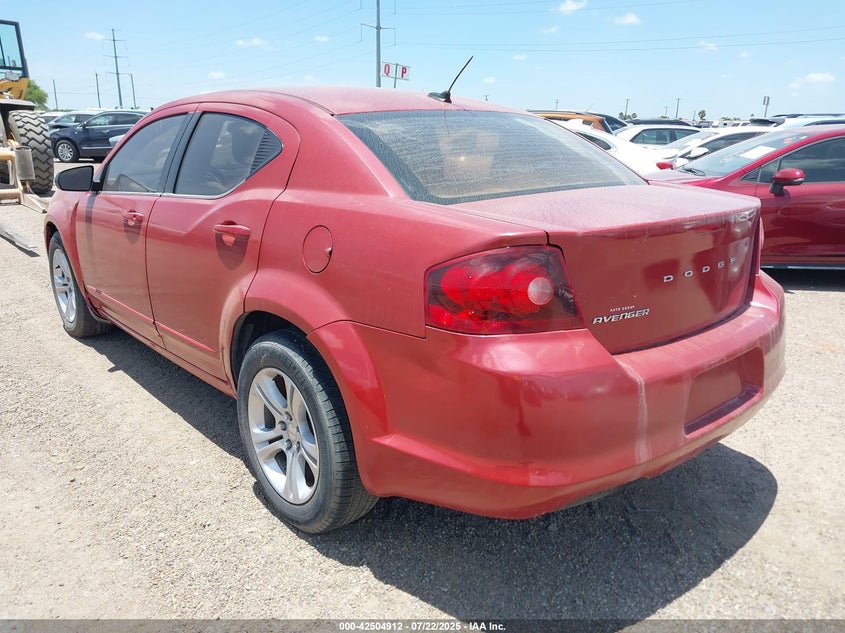 Vin: 1c3cdzab1dn589112, lot: 42997681, dodge avenger se 20133