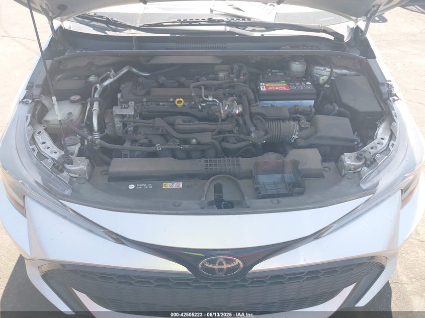2019 TOYOTA COROLLA VIN: JTNK4RBE0K3045768