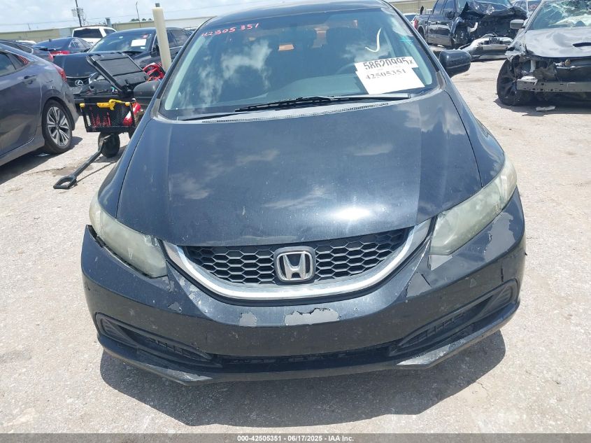 2015 Honda Civic Se VIN: 19XFB2F70FE080226 Lot: 42505351