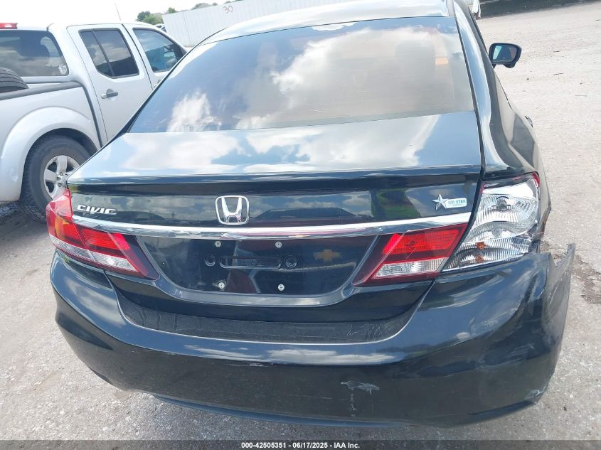 2015 Honda Civic Se VIN: 19XFB2F70FE080226 Lot: 42505351