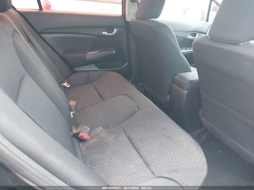 2015 Honda Civic Se VIN: 19XFB2F70FE080226 Lot: 42505351