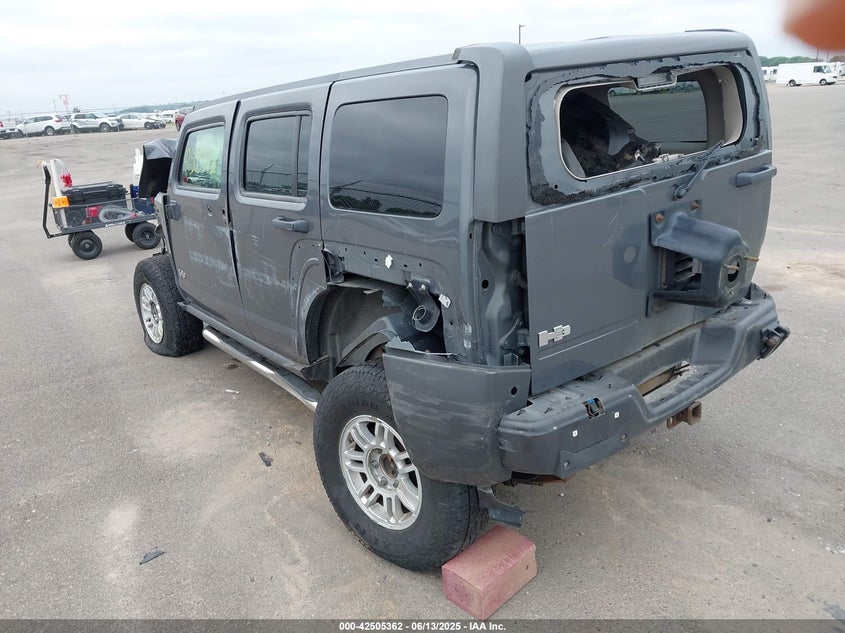 2008 HUMMER H3 SUV VIN: 5GTEN13E988143541