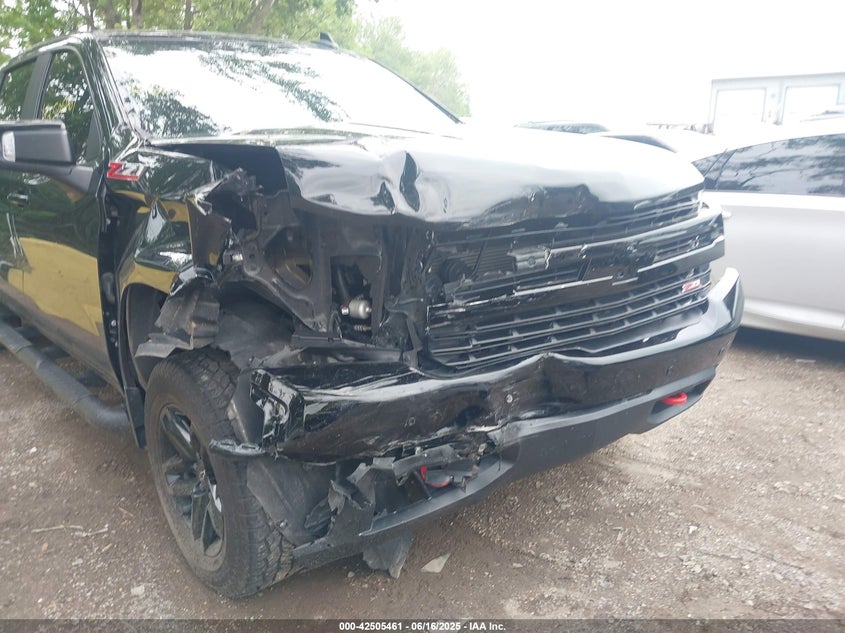 2021 CHEVROLET SILVERADO 1500 4WD  SHORT BED LT TRAIL BOSS - 1GCPYFED8MZ208280