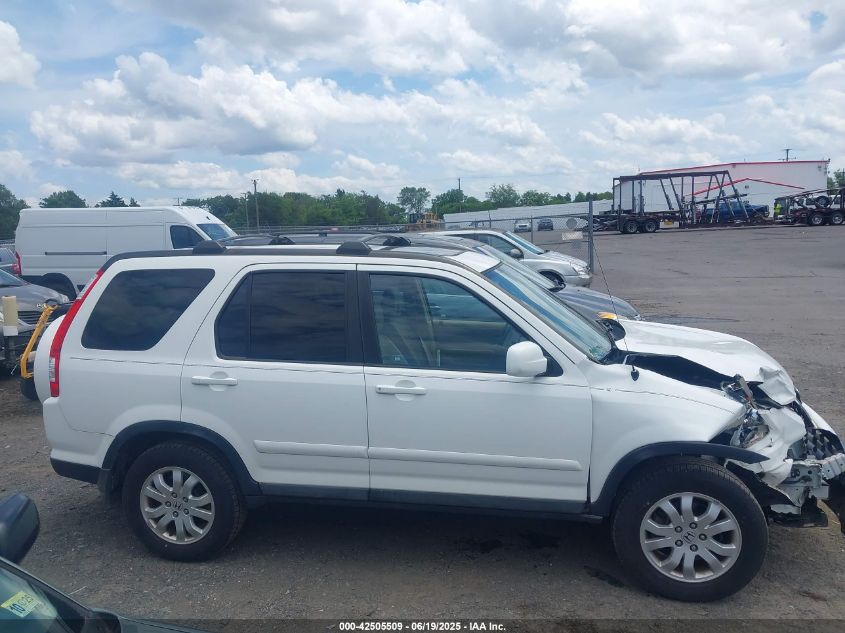 2006 Honda Cr-V Se VIN: SHSRD789664436572 Lot: 42505509