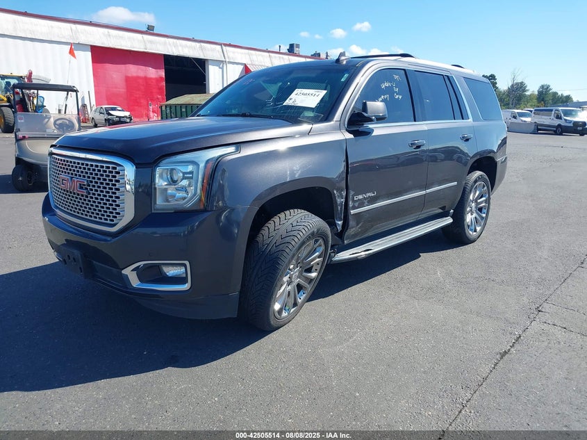 2016 GMC Yukon Denali black other gasoline 1GKS2CKJ2GR392497 photo #3