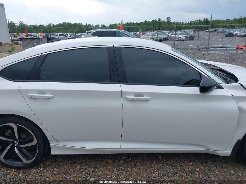 2021 Honda Accord Sport Special Edition VIN: 1HGCV1F40MS000798 Lot: 42505532