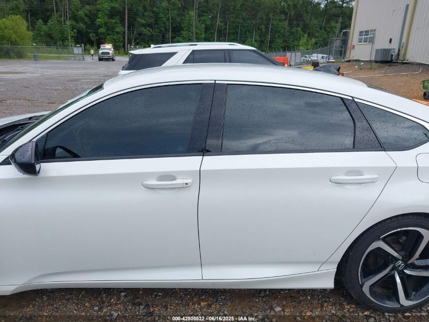 2021 Honda Accord Sport Special Edition VIN: 1HGCV1F40MS000798 Lot: 42505532