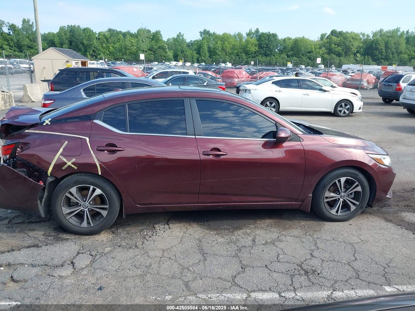 2021 NISSAN SENTRA SV XTRONIC CVT - 3N1AB8CVXMY326228