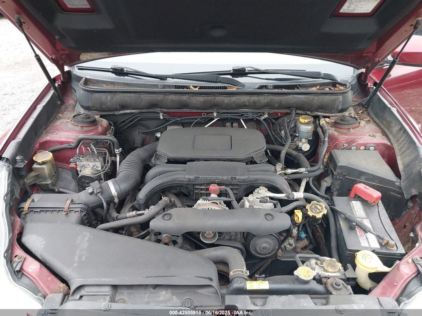 2011 SUBARU LEGACY VIN: 4S3BMBC62B3220749