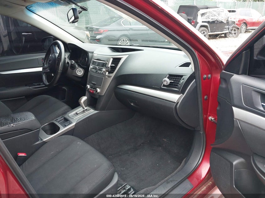 2011 SUBARU LEGACY VIN: 4S3BMBC62B3220749