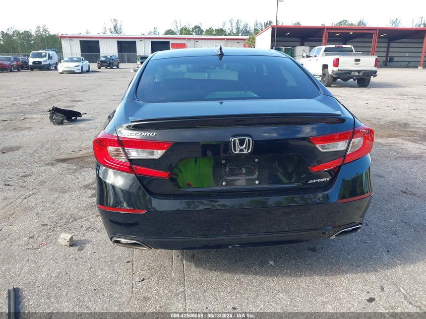 2022 HONDA ACCORD SPORT - 1HGCV1F35NA024920