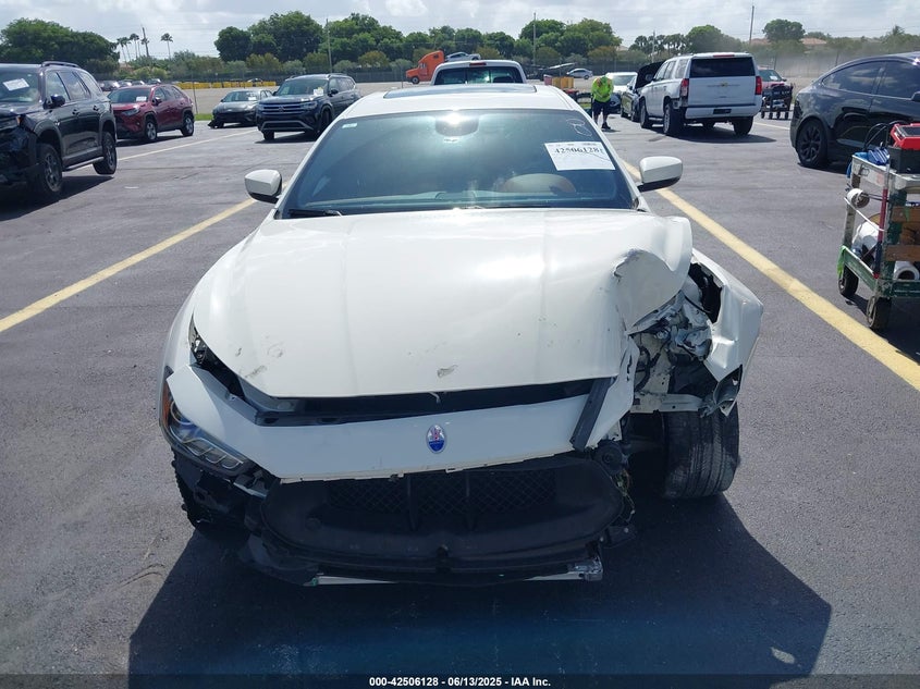VIN ZAM57XSA7J1281219 2018 MASERATI GHIBLI