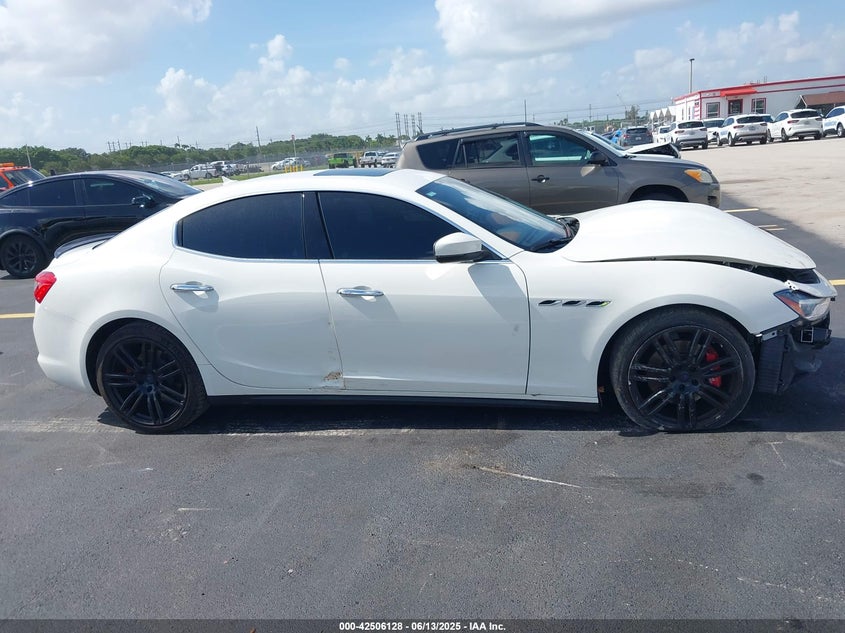 VIN ZAM57XSA7J1281219 2018 MASERATI GHIBLI