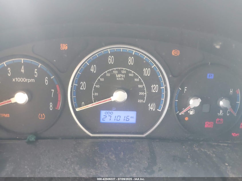 2009 HYUNDAI SANTA FE VIN: 5NMSG13D49H297196