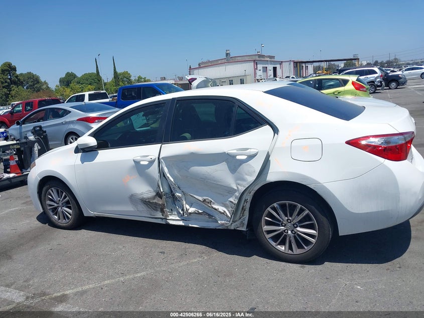 2015 TOYOTA COROLLA LE PLUS - 5YFBURHE8FP204688