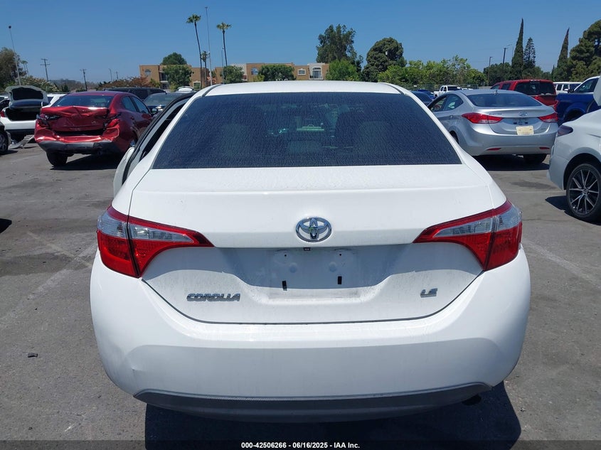 2015 TOYOTA COROLLA LE PLUS - 5YFBURHE8FP204688