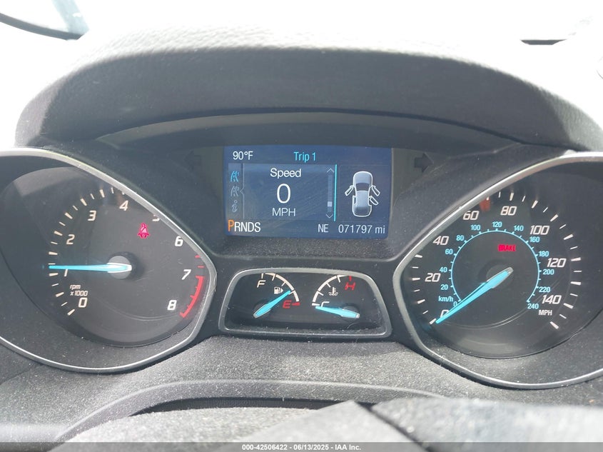 2015 FORD ESCAPE VIN: 1FMCU0F76FUC01503
