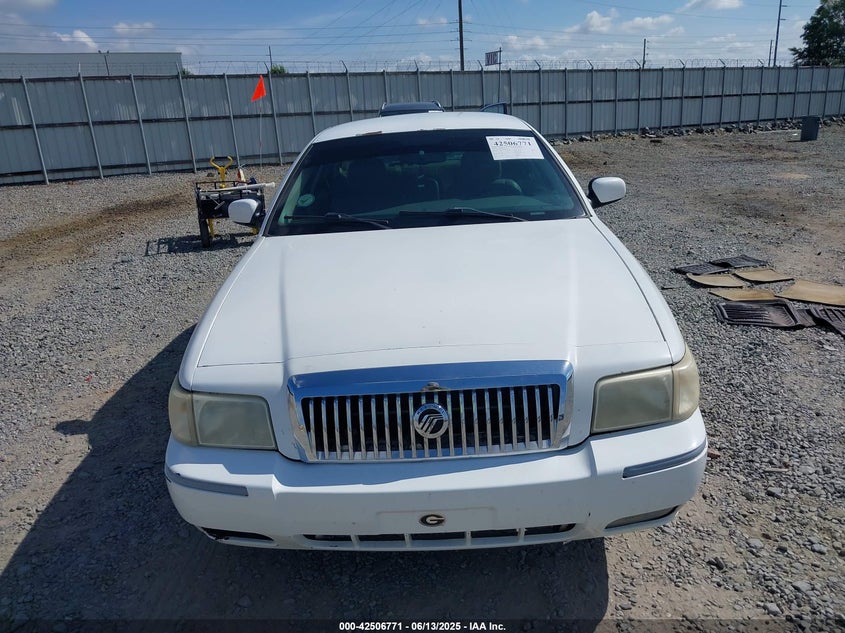 2007 MERCURY GRAND MARQUIS VIN: 2MEFM75V37X628558