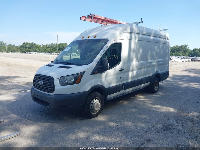 Vin: 1ftbf4xg3gka45529, lot: 42999543, ford transit-350 20162