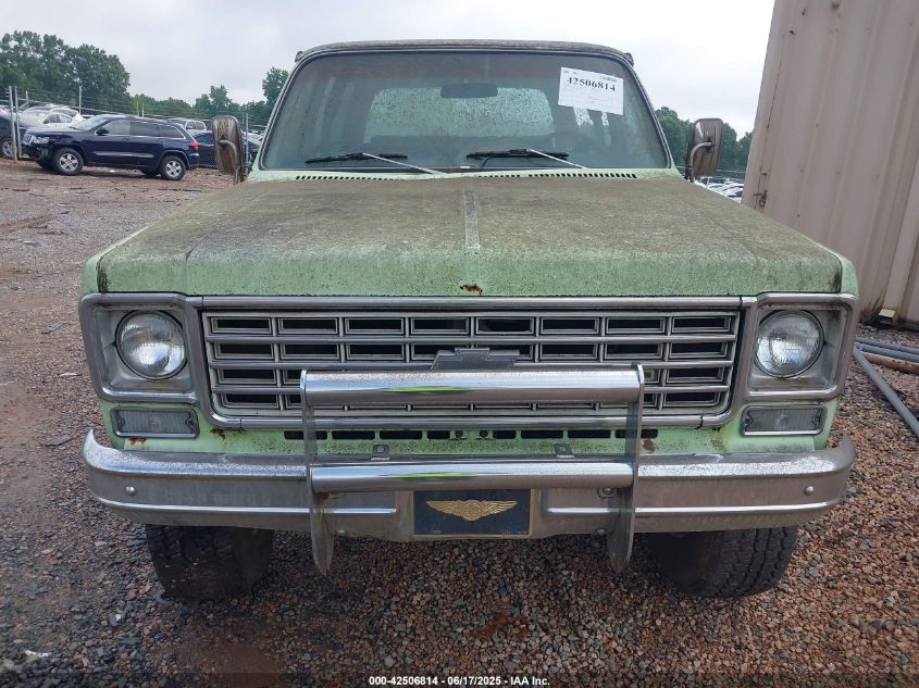 1975 Chevrolet Blazer VIN: CKY185F114979 Lot: 42506814