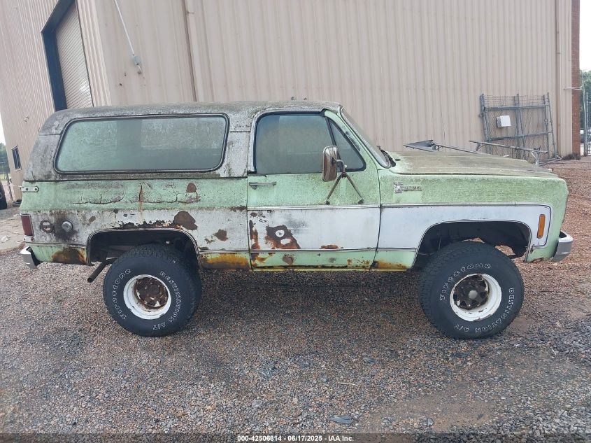 1975 Chevrolet Blazer VIN: CKY185F114979 Lot: 42506814