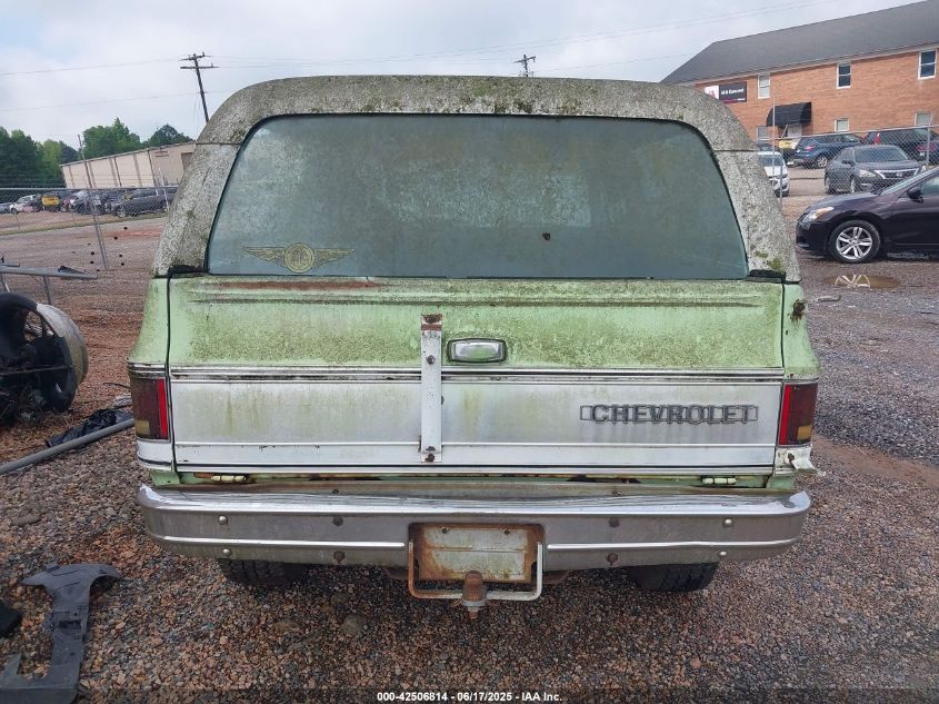 1975 Chevrolet Blazer VIN: CKY185F114979 Lot: 42506814