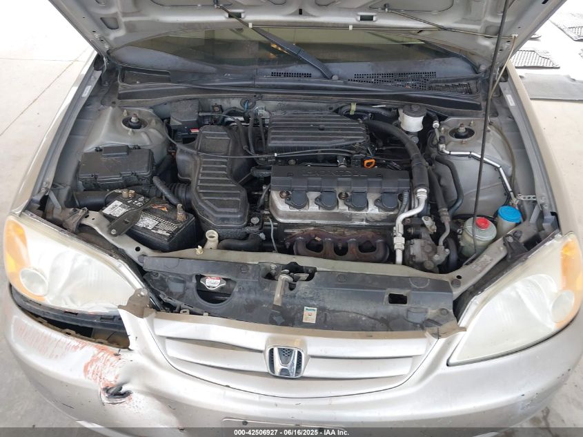 2003 Honda Civic Lx VIN: 2HGES16533H544264 Lot: 42506927