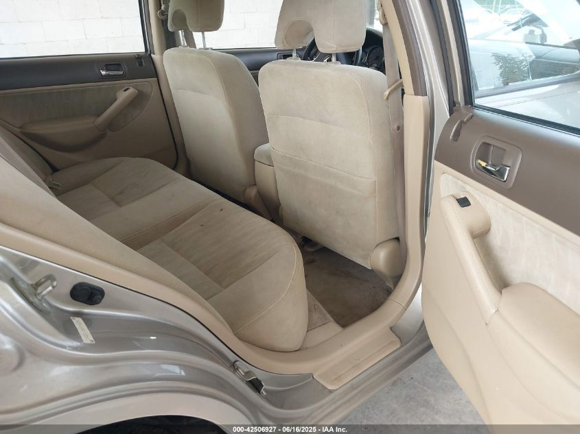 2003 Honda Civic Lx VIN: 2HGES16533H544264 Lot: 42506927