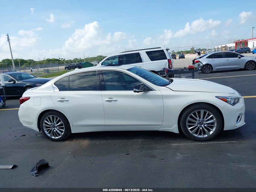 VIN JN1EV7BP3MM703264 2021 INFINITI Q50 LUXE