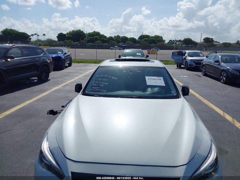 VIN JN1EV7BP3MM703264 2021 INFINITI Q50 LUXE