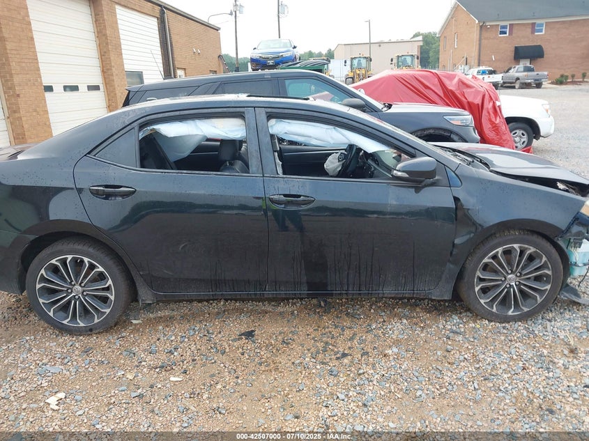 2015 Toyota Corolla S Plus VIN: 2T1BURHE8FC372802 Lot: 42507000