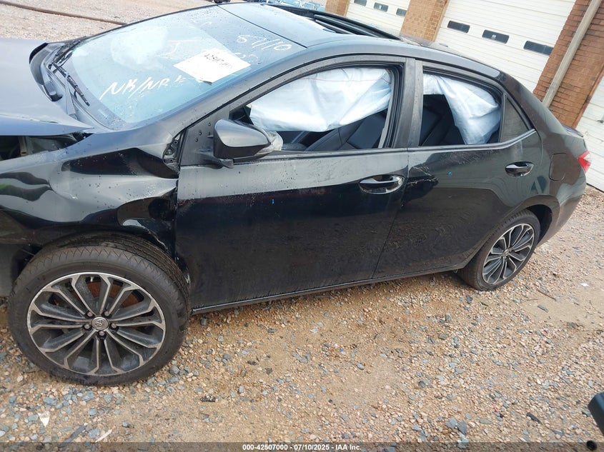 2015 Toyota Corolla S Plus VIN: 2T1BURHE8FC372802 Lot: 42507000