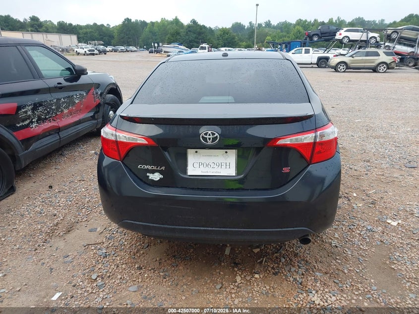2015 Toyota Corolla S Plus VIN: 2T1BURHE8FC372802 Lot: 42507000