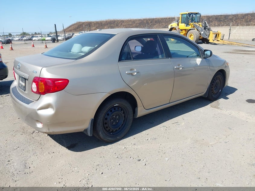 2009 TOYOTA COROLLA VIN: 1NXBU40EX9Z113276