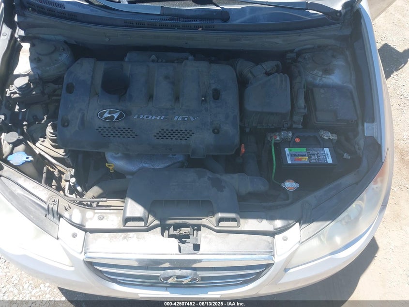 2007 HYUNDAI ELANTRA VIN: KMHDU46D07U177394