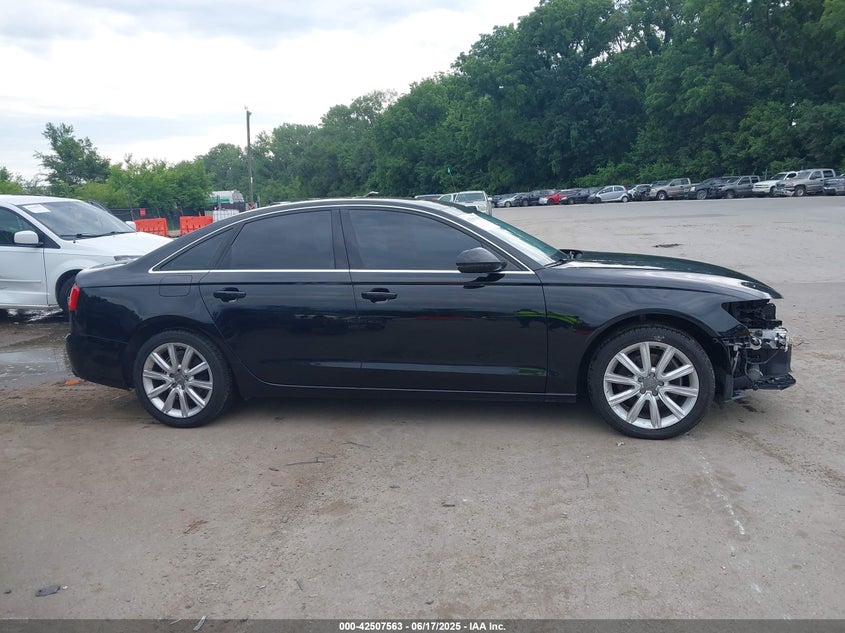 2013 AUDI A6 2.0T PREMIUM - WAUGFAFC8DN015842