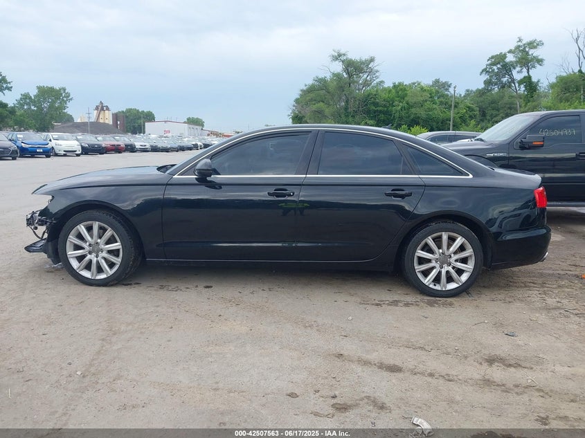 2013 AUDI A6 2.0T PREMIUM - WAUGFAFC8DN015842