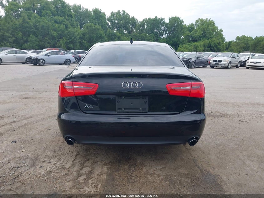 2013 AUDI A6 2.0T PREMIUM - WAUGFAFC8DN015842