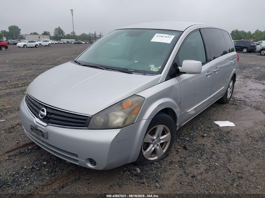 5N1BV28U49N102023 2009 NISSAN QUEST photo no. 2