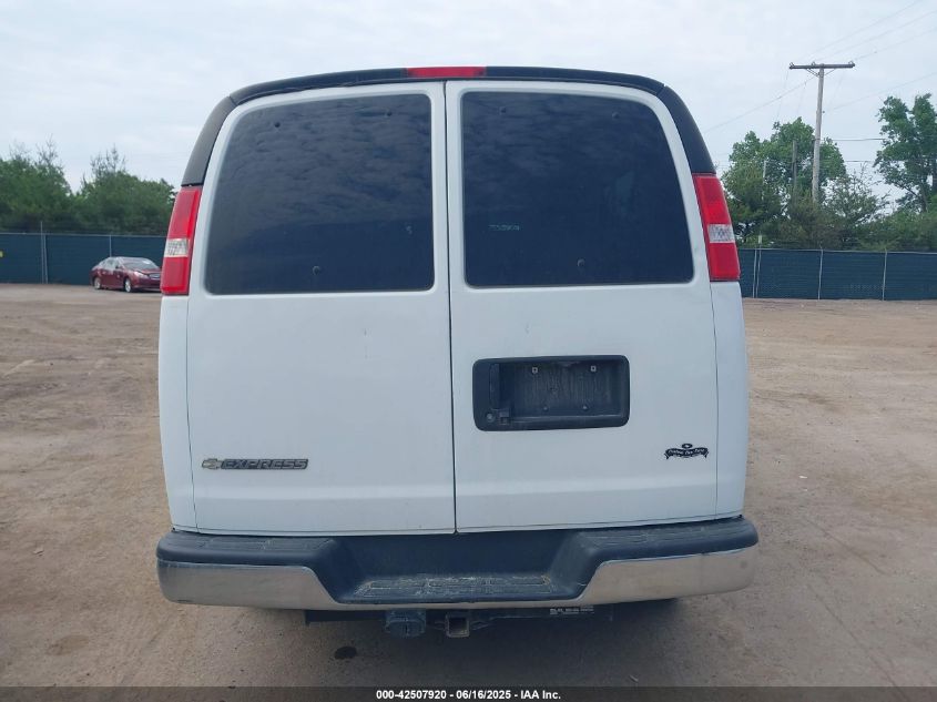 2020 Chevrolet Express Passenger Rwd 3500 Extended Wheelbase Lt VIN: 1GAZGPFGXL1162855 Lot: 42507920