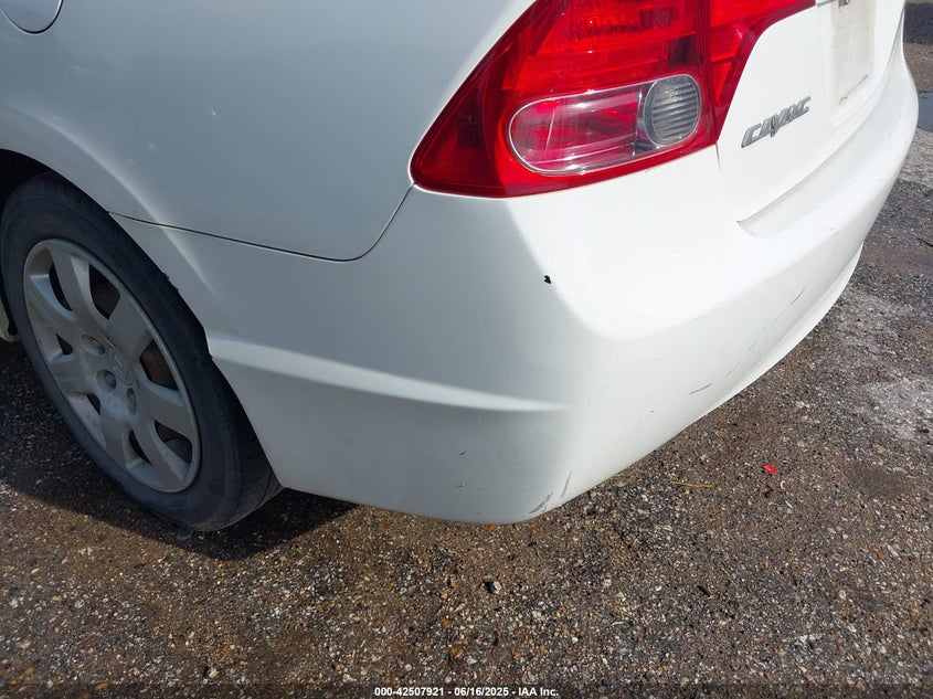 2007 Honda Civic Lx VIN: 1HGFA16547L138358 Lot: 42507921