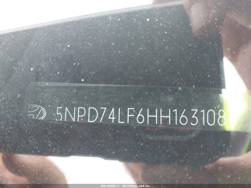 2017 HYUNDAI ELANTRA SE - 5NPD74LF6HH163108