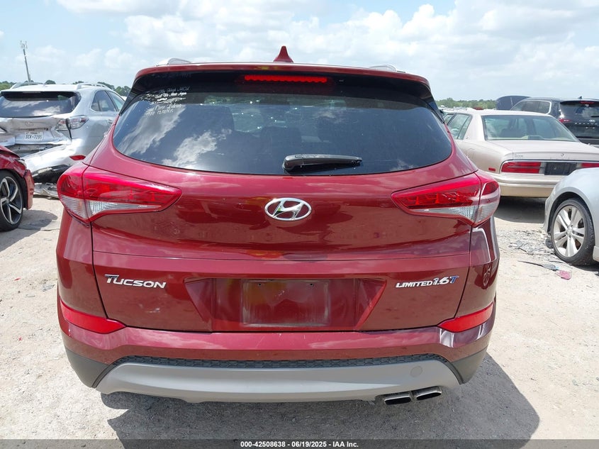 2018 HYUNDAI TUCSON LIMITED - KM8J33A24JU799798