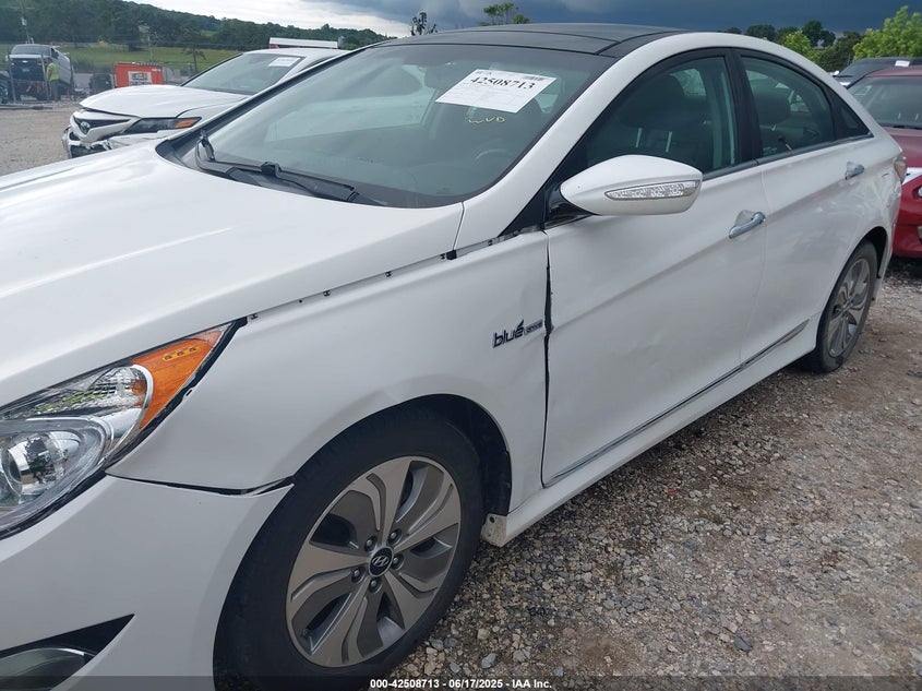 2015 HYUNDAI SONATA HYBRID LIMITED - KMHEC4A46FA136833