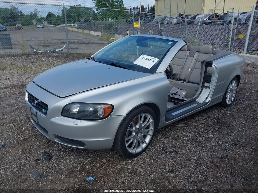 2007 VOLVO C70 VIN: YV1MC68207J023763