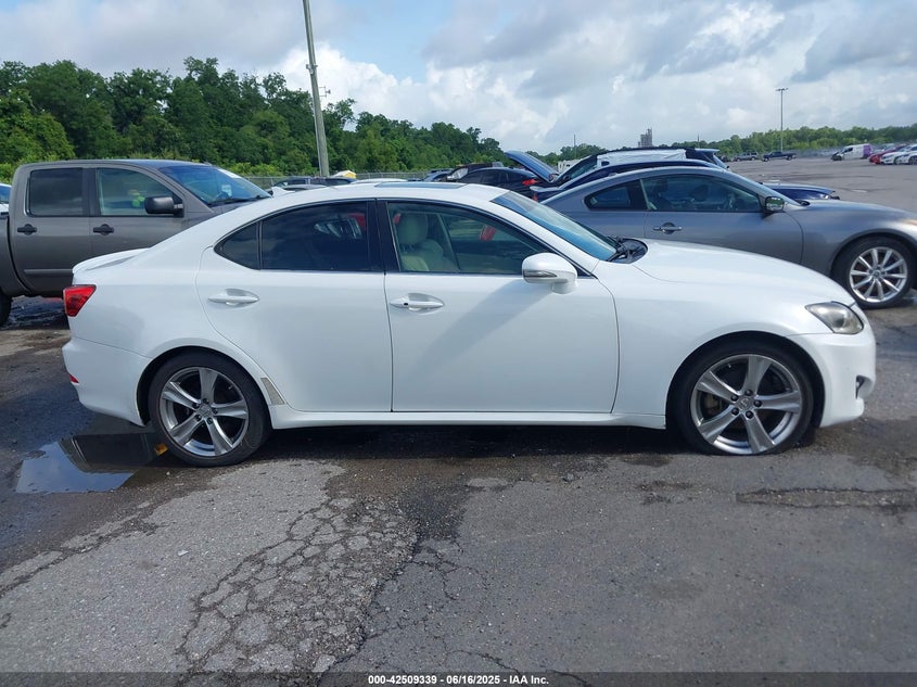 2012 LEXUS IS 250 VIN: JTHBF5C28C5166435