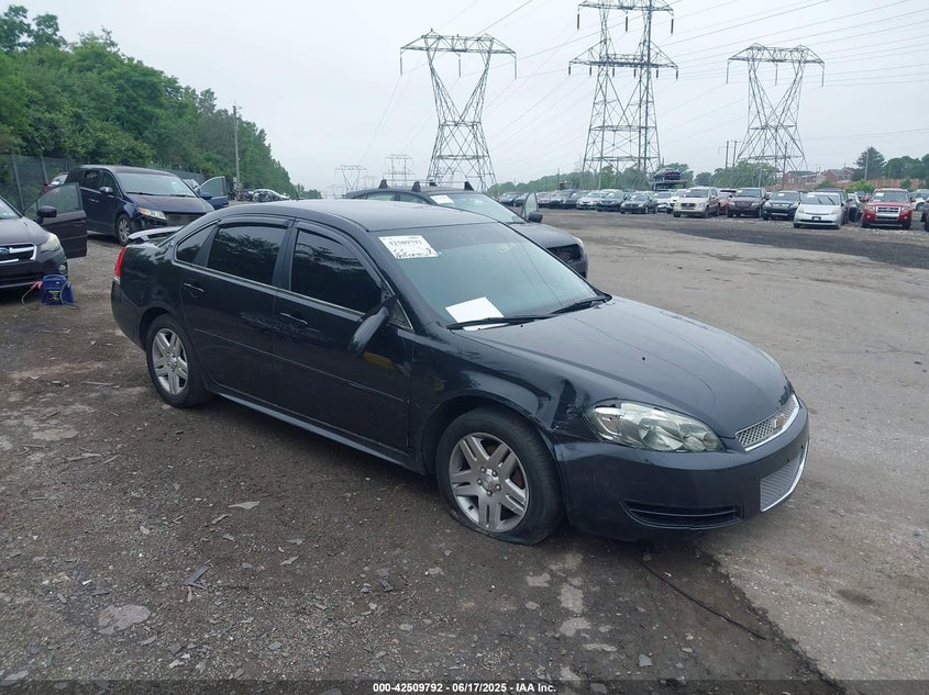 2012 CHEVY IMPALA VIN: 2G17B5E36C1138017